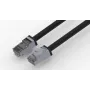 Wirewin cavo patch outdoor Cat.6A S/FTP, guaina PUR anti-UV, nero, 0,5 m (PKW-OUT-SF-K6A-PUR 0.5)