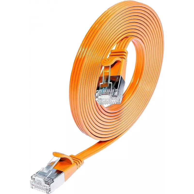 Wirewin SLIM S6 20 OR - cavo patch SLIM Cat.6, STP(PIMF), 20 m, arancione PKW-STP-SLIM-KAT6 20.0 OR