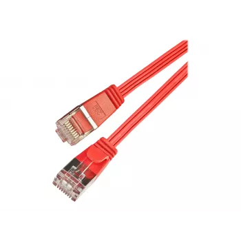 Wirewin Triotronik PKW-STP-SLIM-KAT6 20,0 RT cavo patch Ethernet slim Cat6 U/FTP, connettore RJ45 maschio a maschio, 20 m, nero