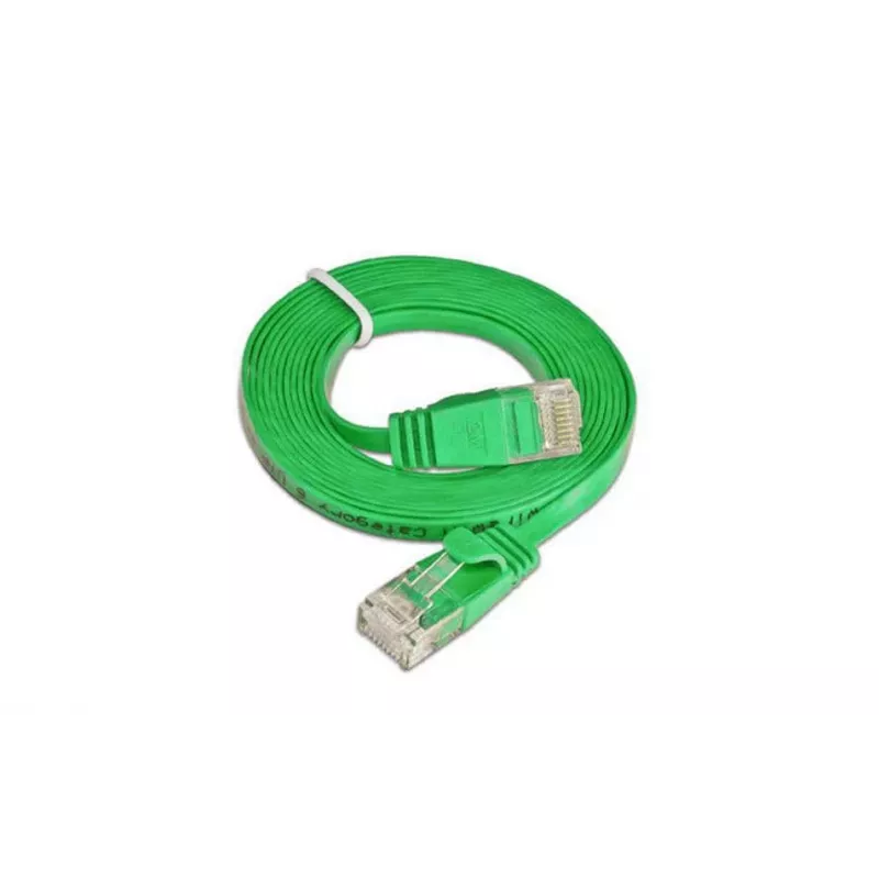 Wirewin Cat.6 cavo patch Ethernet slim U/UTP 15 m verde PKW-SLIM-KAT6 15.0 GN