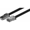 Wirewin cavo patch outdoor CAT6A S/FTP, 30 m, nero PKW-OUT-SF-K6A-PUR 30.0