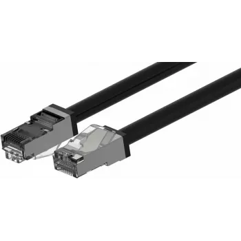 Wirewin cavo patch outdoor CAT6A S/FTP, 30 m, nero PKW-OUT-SF-K6A-PUR 30.0