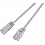 Wirewin SLIM KAT6A 10 Gigabit Light cavo patch rotondo, U/UTP, Ø 3,6 mm, grigio (SLIM-L-UU-K6A 0.1)
