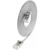 Wirewin SLIM KAT6A 10 Gigabit Light cavo patch rotondo, U/UTP, Ø 3,6 mm, grigio (SLIM-L-UU-K6A 0.1)