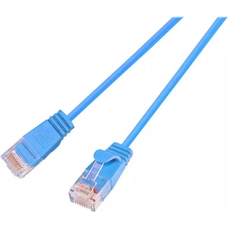 Wirewin Cat.6 cavo patch Slim-Light U/UTP 0,5 m blu PKW-LIGHT-K6 0.5 BL