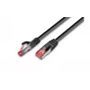 Wirewin PKW-STP-K5E 0.25 SW Cat.5e F/UTP Cavo di rete, 0,25 m, nero