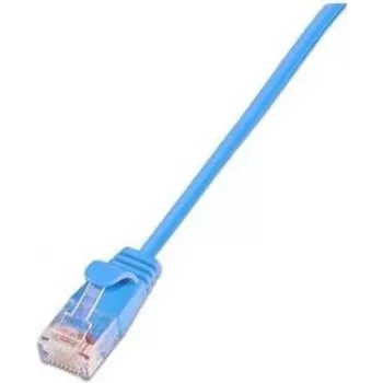 Wirewin Triotronik PKW-LIGHT-K6 1.0 BL Cat6 UTP cavo patch Ethernet, connettore RJ45 maschio a maschio, 1 m, blu