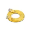 Wirewin Triotronik Cat6 U/UTP cavo patch, 3 m, connettore RJ45 maschio a maschio, giallo PKW-SLIM-KAT6 3.0 GE