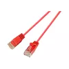 Wirewin SLIM UL6 2 RT - cavo Slim-Light Cat.6, U/UTP, 2,0 m, rosso (PKW-LIGHT-K6 2.0 RT)