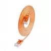 Wirewin SLIM KAT6A 10 Gigabit Light cavo patch rotondo, U/UTP, Ø 3,6 mm, arancione (SLIM-L-UU-K6A 1.5 OR)