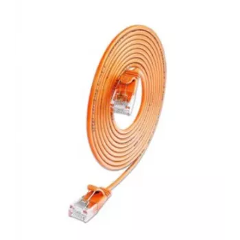 Wirewin SLIM KAT6A 10 Gigabit Light cavo patch rotondo, U/UTP, Ø 3,6 mm, arancione (SLIM-L-UU-K6A 1.5 OR)