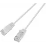 Wirewin SLIM UL6 3 WS - cavo Cat.6 Slim-Light, U/UTP, 3,0 m, bianco (PKW-LIGHT-K6 3.0 WS)