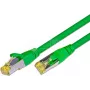 Wirewin cavo patch Cat.6a S/FTP RJ45, 0,5 m, verde, 10 Gbps, 500 MHz, AWG26 PKW-PIMF-KAT6A 0.5 GN