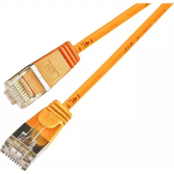 Wirewin Triotronik PKW-LIGHT-STP-K6 0,15 OR cavo patch Cat6 F/FTP, connettore RJ-45 maschio a maschio, 0,15 m, arancione