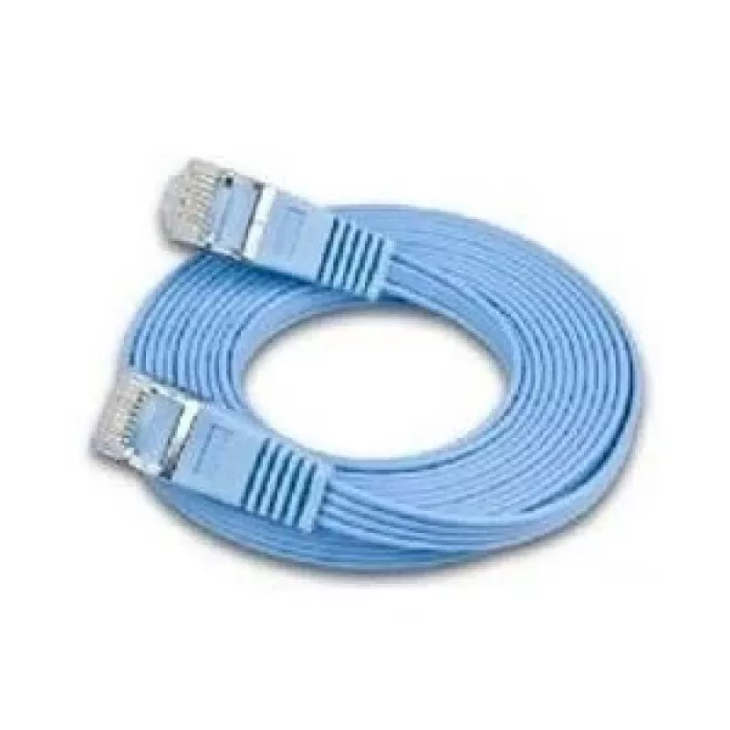 Wirewin Triotronik cavo patch slim Cat 6 U/FTP, 20 m, connettore RJ-45 maschio a maschio, blu PKW-STP-SLIM-KAT6 20.0 BL