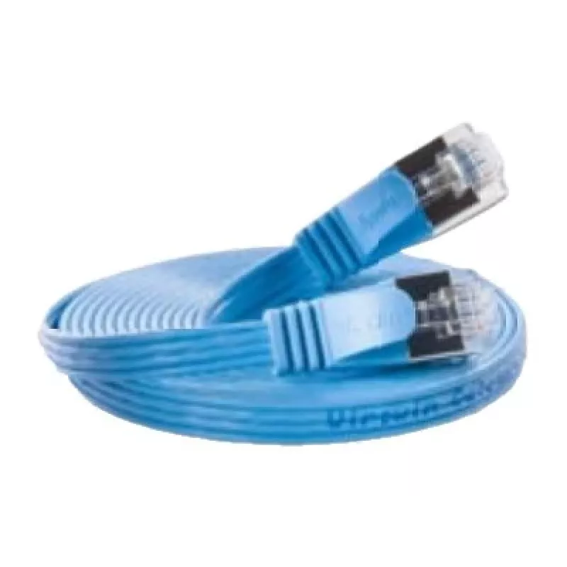 Wirewin Triotronik PKW-STP-SLIM-KAT6 25.0 VT Cat6 U/FTP Slim Cavo patch, RJ45 maschio-maschio, 10/100/1000Base-T, viola