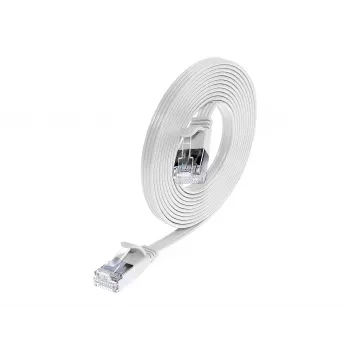Wirewin SLIM S6 25 WS - cavo patch Cat.6 SLIM, STP (PIMF), 25 m, bianco (PKW-STP-SLIM-KAT6 25.0 WS)