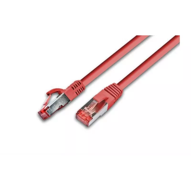 Wirewin cavo patch di rete Cat.6a S/FTP, 0,5m, rosso, AWG26, 10Gbps PKW-PIMF-KAT6A 0.5 RT