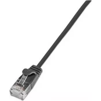 Wirewin Triotronik PKW-LIGHT-STP-K6 1.0 SW cavo patch Cat6 STP, connettore RJ-45 maschio a maschio, 1m, nero
