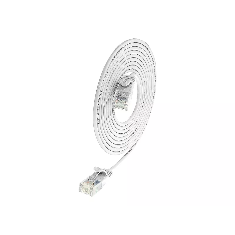 Wirewin cavo patch Cat.6 Slim-Light, U/UTP, 0,15m, bianco PKW-LIGHT-K6 0.15 WS