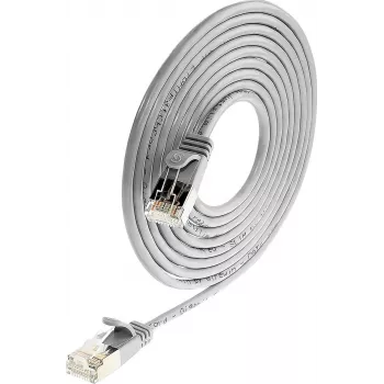 Wirewin Triotronik PKW-LIGHT-STP-K6 3.0 cavo patch schermato Cat6, connettore RJ-45 maschio a maschio, 3 m, nero