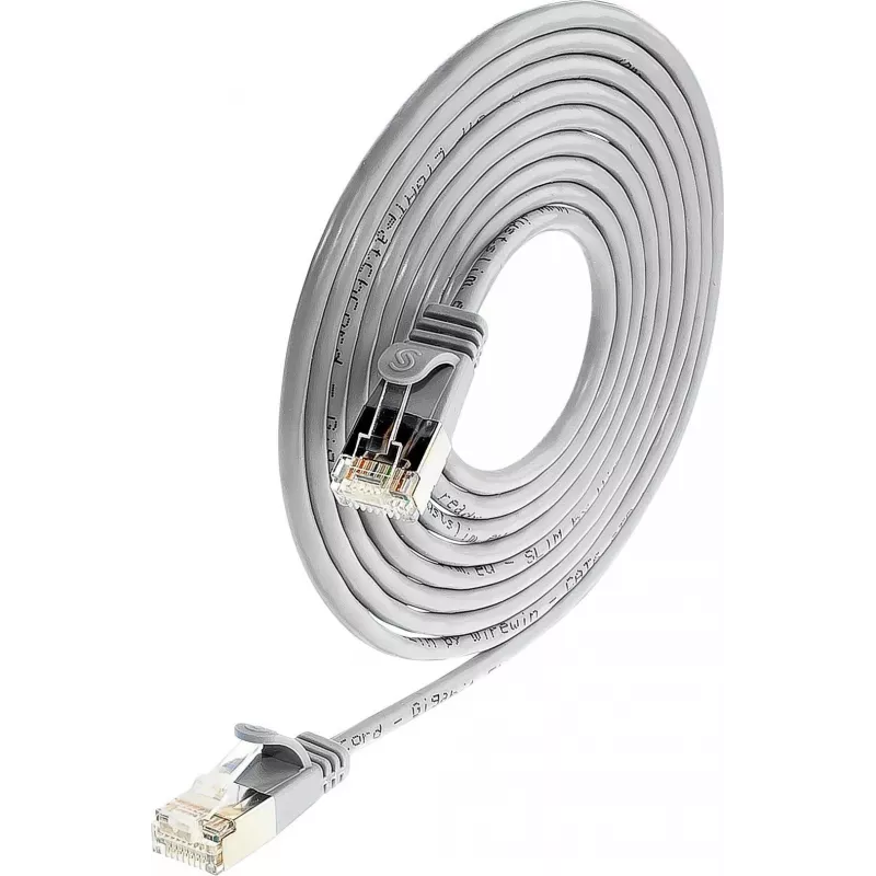 Wirewin Triotronik PKW-LIGHT-STP-K6 3.0 cavo patch schermato Cat6, connettore RJ-45 maschio a maschio, 3 m, nero