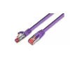 Wirewin PKW-PIMF-KAT6A 0.5 VI cavo di rete 0,25 m Cat6a S/FTP (S-STP) viola