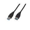Wirewin USB 3.0 A-A MF 0.5 SW - cavo prolunga USB 3.2 Gen 1 da 0,5 m, nero