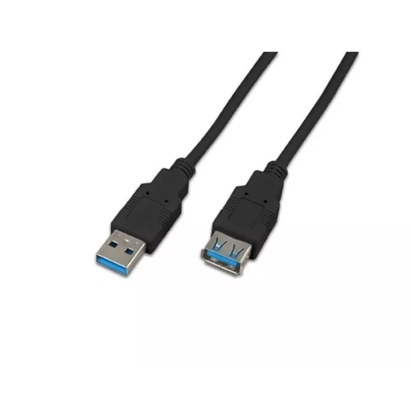 Wirewin USB 3.0 A-A MF 0.5 SW - cavo prolunga USB 3.2 Gen 1 da 0,5 m, nero