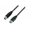 Wirewin cavo USB 3.0 A-B 5 m nero USB 3.0 A-B MM 5.0 SW