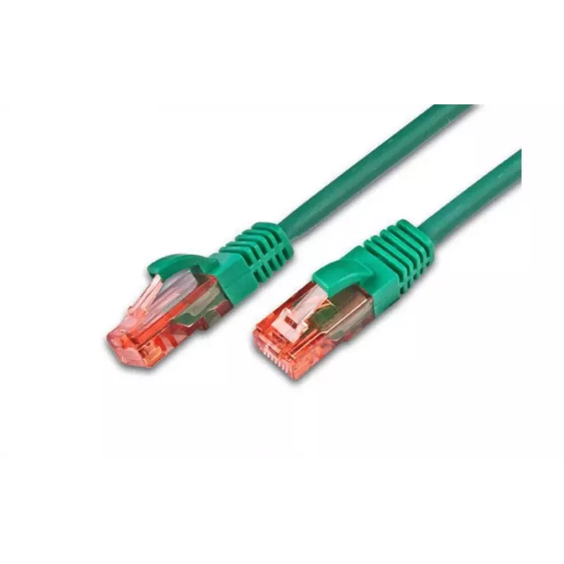 Wirewin cavo patch Cat6 U/UTP 1 m verde PKW-UTP-KAT6 1.0 GN