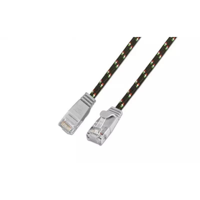 Wirewin SLIM UT6 10 GR - cavo Cat.6 Slim Tough, U/UTP, 10 m, grigio (PKW-TOUGH-K6 10.0)