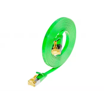 Wirewin SLIM cavo patch Cat6a U/FTP, RJ45, 2 m, verde PKW-STP-SLIM-K6A 2.0 GN