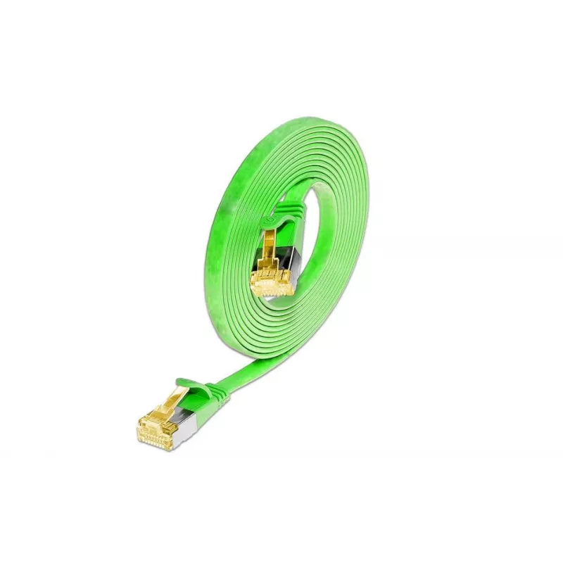 Wirewin cavo patch Ethernet Cat6a U/FTP slim, RJ45, verde, 5 m PKW-STP-SLIM-K6A 5.0 GN
