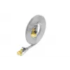 Wirewin cavo patch Ethernet Cat6a U/FTP slim 0,1 m grigio PKW-STP-SLIM-K6A 0.1