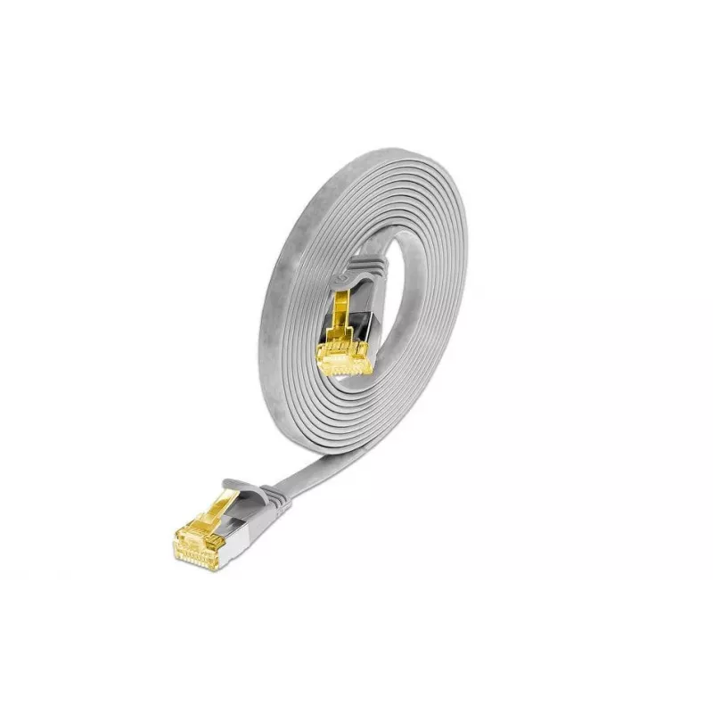 Wirewin SLIM cavo patch di rete Cat6a U/FTP RJ45 su RJ45, 1,5 m, grigio PKW-STP-SLIM-K6A 1.5