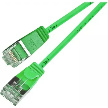 Wirewin SLIM SL6 7,5 m cavo patch Ethernet slim Cat.6 U/FTP, verde PKW-LIGHT-STP-K6 7.5 GN