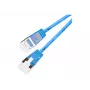 Wirewin Light cavo patch rotondo U/FTP Cat 6a blu 5,0 m sottile flessibile PoE PKW-LIGHT-STP-K6A 5.0 BL