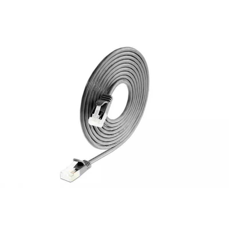 Wirewin cavo patch Ethernet Cat 6a U/FTP slim, RJ45, 1 m, nero PKW-LIGHT-STP-K6A 1.0 SW