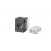 Wirewin WKS JACK KAT6A UTP modulo keystone, non schermato, RJ45, senza attrezzi, bianco