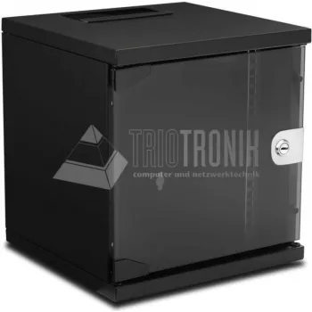 Wirewin WCAB 10 312X300X6U BL rack a parete 6U nero