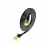 Wirewin Cat6a cavo patch Ethernet slim U/FTP, 0,1 m, nero PKW-STP-SLIM-K6A 0.1 SW