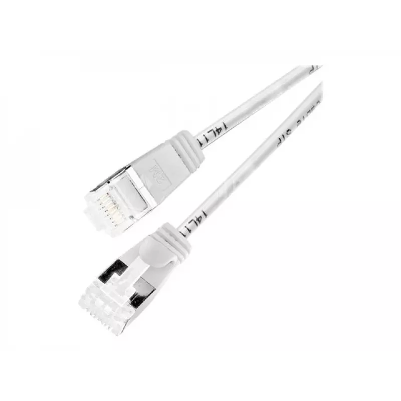 Wirewin Cat6a cavo patch Ethernet slim U/FTP, 3 m, bianco PKW-LIGHT-STP-K6A 3.0 WS