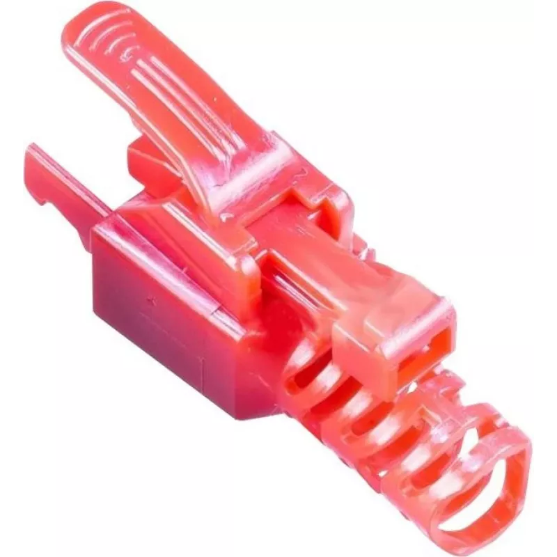 Wirewin MOD SL KAT6A STP 10 RT connettore RJ-45, Cat.6A, STP, senza attrezzi, rosso, confezione da 10