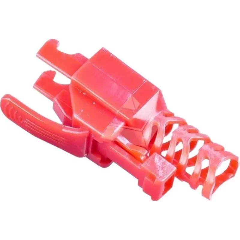 Wirewin MOD SL KAT6A STP 10 RT connettore RJ-45, Cat.6A, STP, senza attrezzi, rosso, confezione da 10