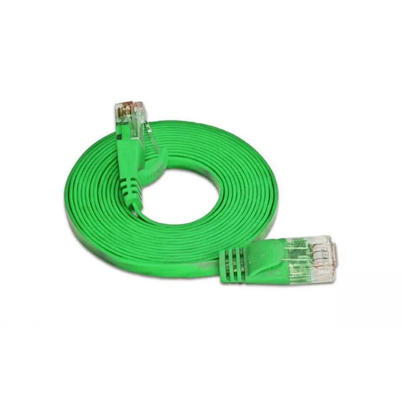 Wirewin Cat.6 cavo patch Ethernet slim U/UTP 5 m verde PKW-SLIM-KAT6 5.0 GN