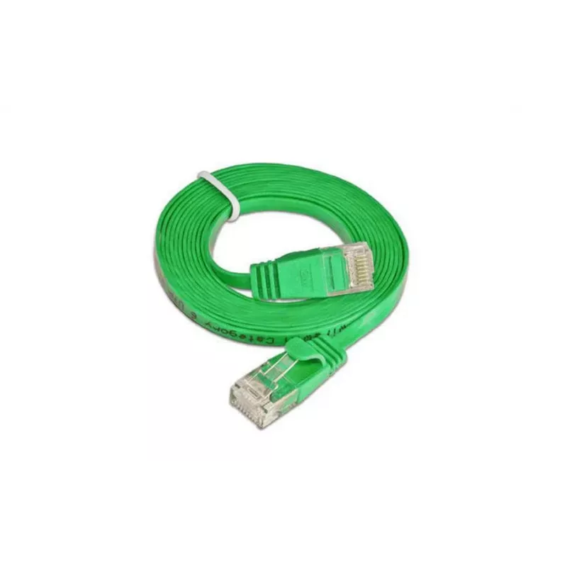 Wirewin Cat.6 cavo patch Ethernet slim U/UTP 5 m verde PKW-SLIM-KAT6 5.0 GN