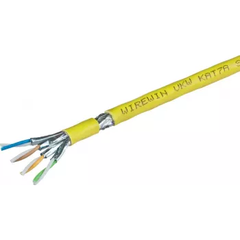 Wirewin Cat.7 cavo da installazione S/FTP 1200MHz LSOH3 duplex ottimizzato PoE 500 m VKW SFTP K7A L3 500DXQ