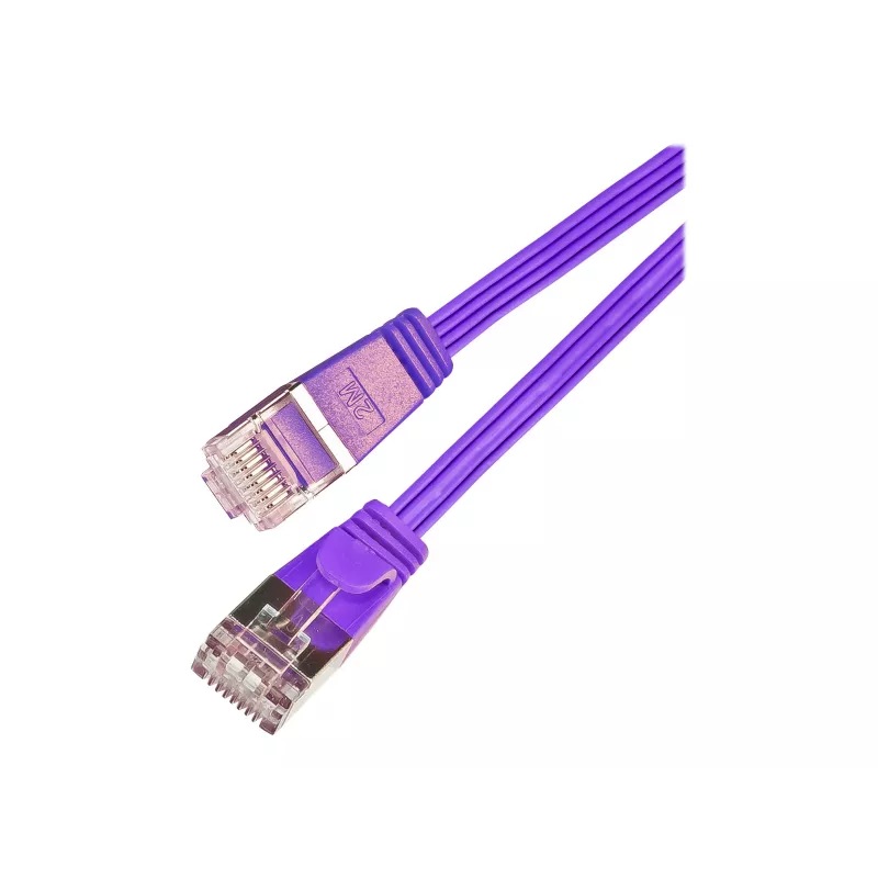 Wirewin SLIM S6 025 VT - cavo patch SLIM Cat.6, STP(PIMF), 0,25 m, viola PKW-STP-SLIM-KAT6 0.25 VT
