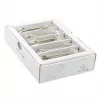 Wirewin SLIM KAT6A 10 Gigabit cavo patch Light, 0,1m, U/FTP, Ø3,8mm, grigio, confezione da 50 (SLIM-LS-K6A 0.1 50)